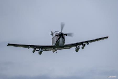 Pilatus PC-9M »Hudournik«, foto Ivica Meglić